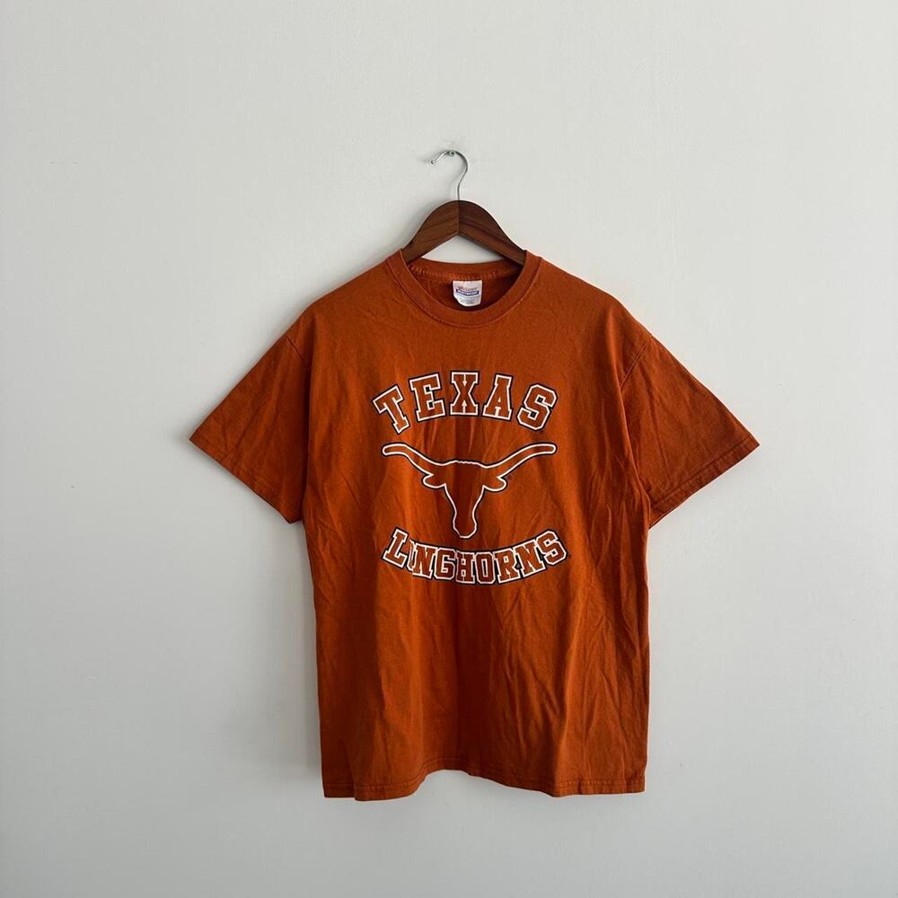 Vintage 90s Texas Longhorns tee with longhorn graphic